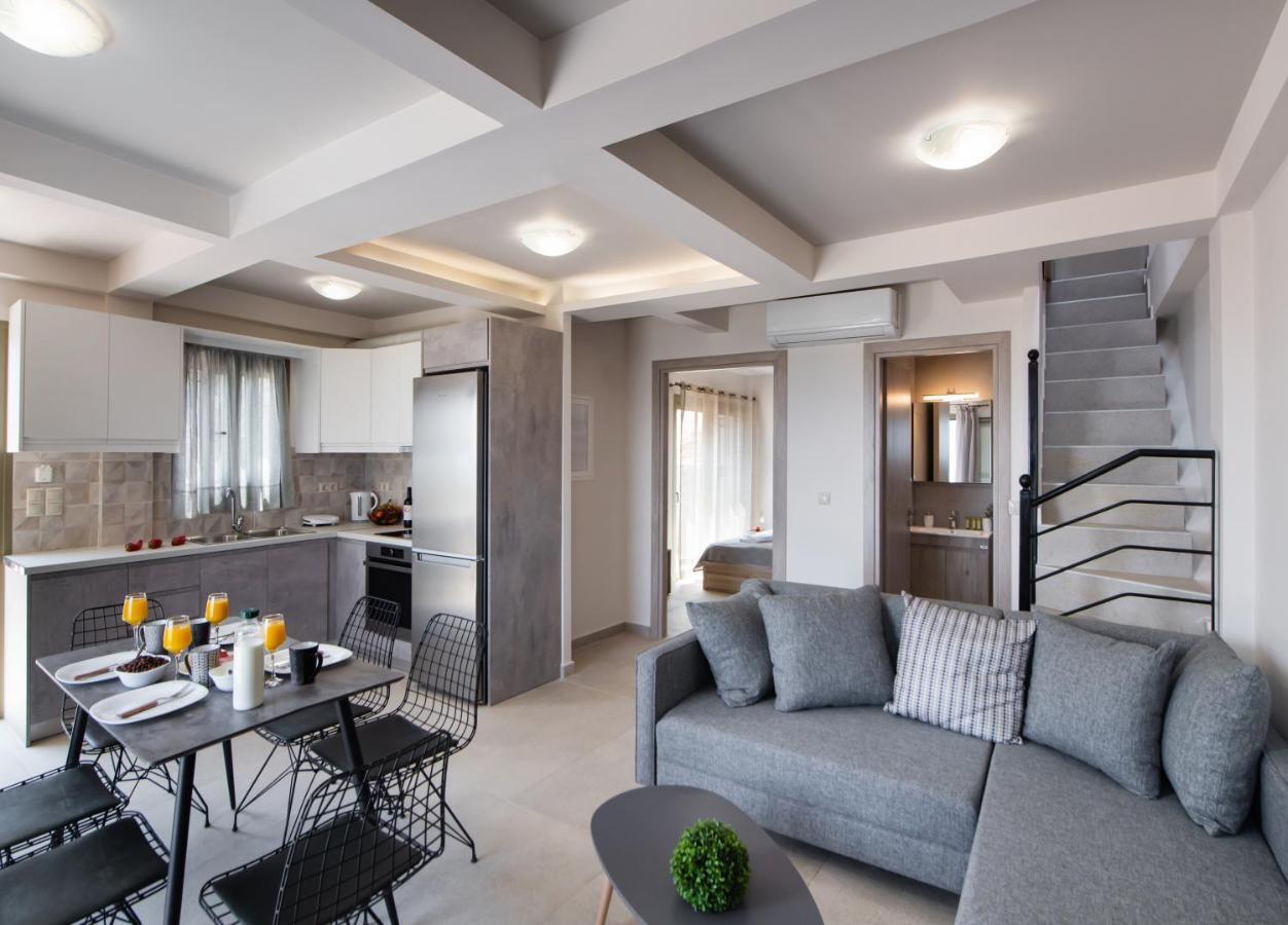 Villelia View Villas 2 Apolpaina Bagian luar foto