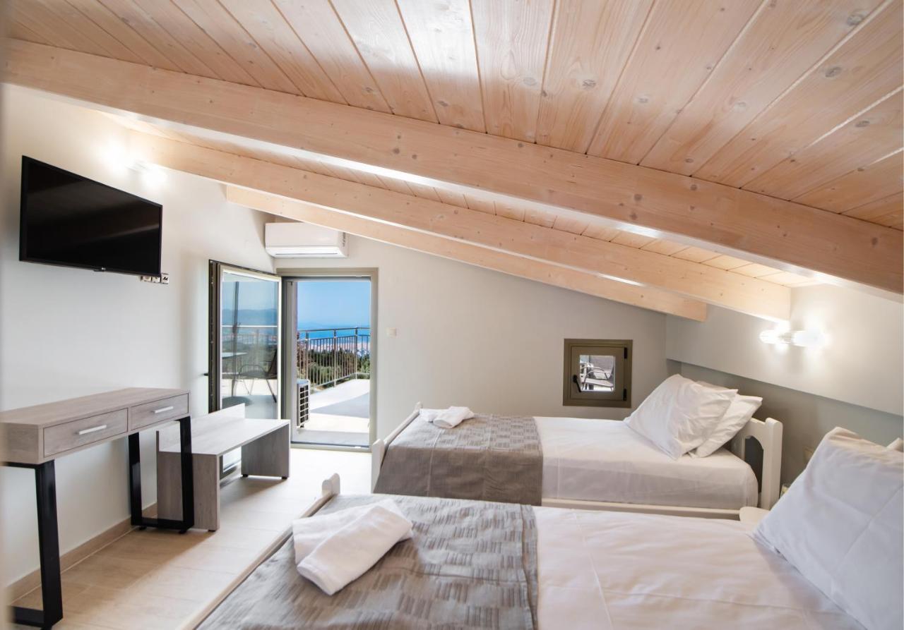 Villelia View Villas 2 Apolpaina Bagian luar foto
