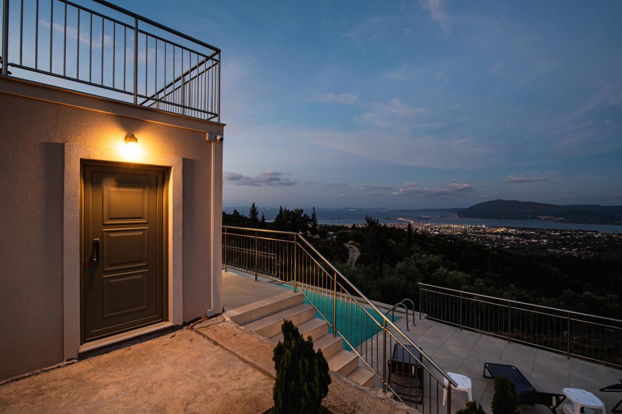 Villelia View Villas 2 Apolpaina Bagian luar foto