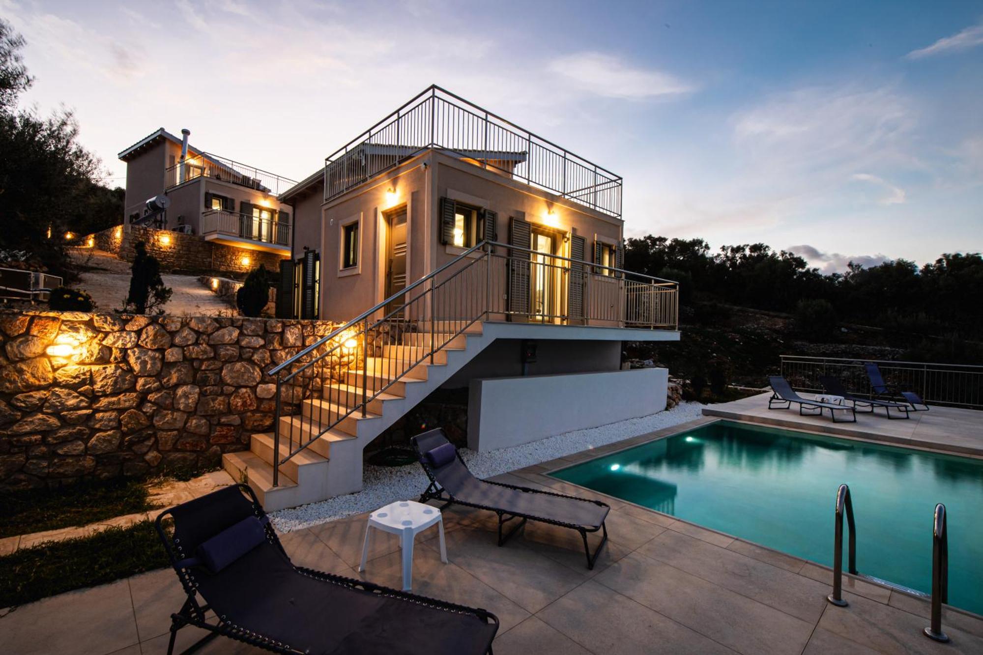 Villelia View Villas 2 Apolpaina Bagian luar foto
